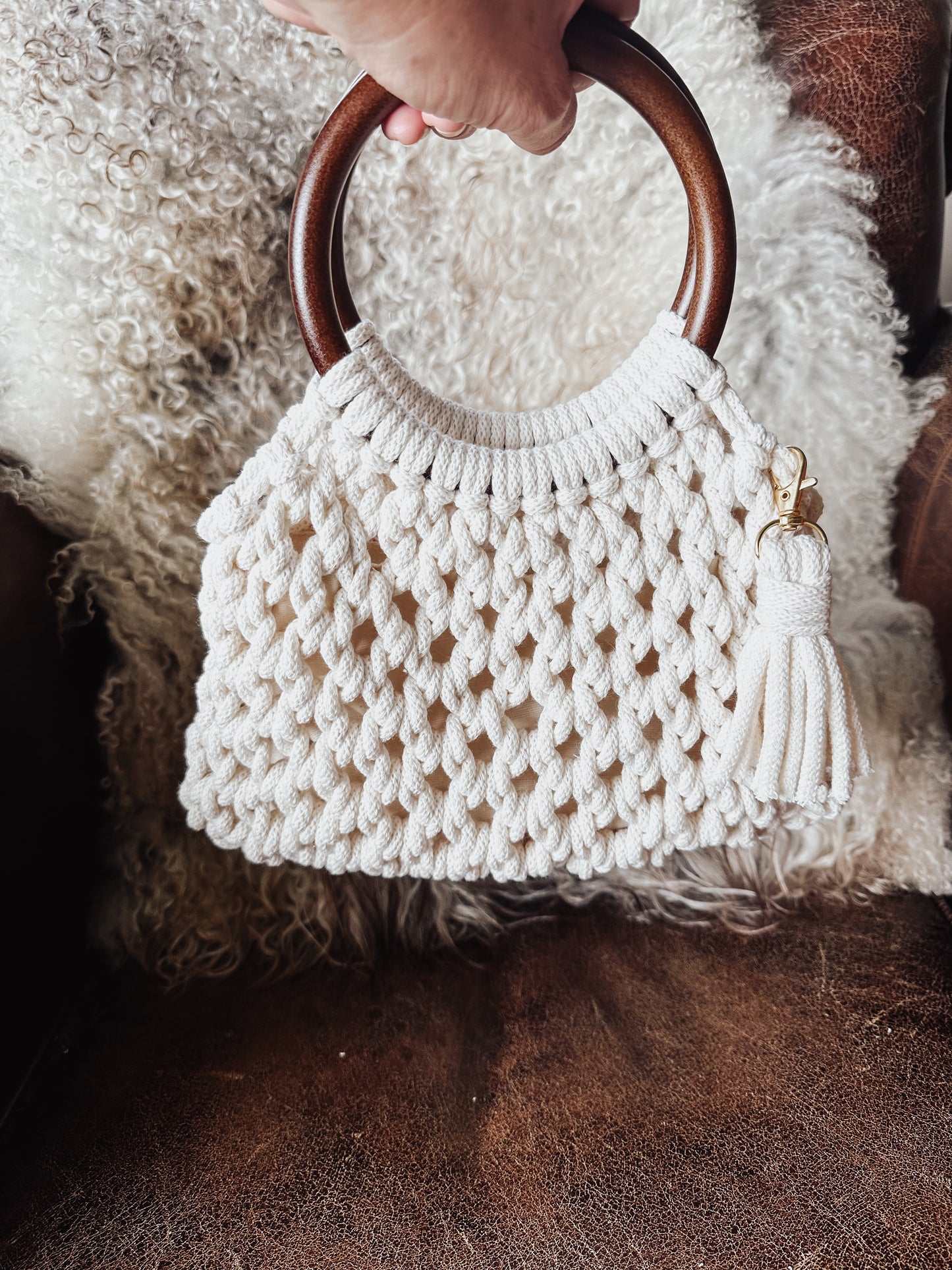 Mahogany bag